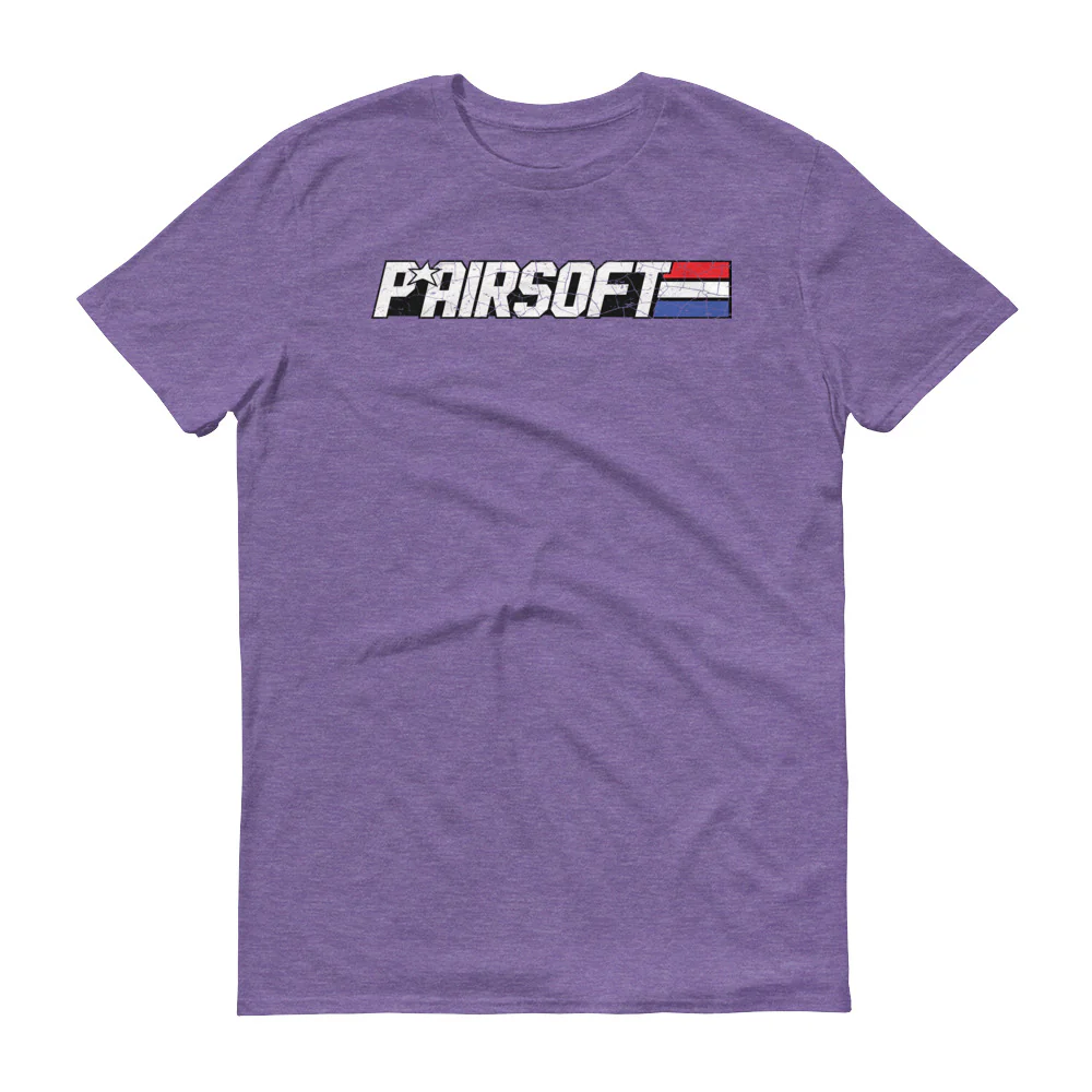 P* Airsoft RETRO logo Short-Sleeve T-Shirt - Image 10