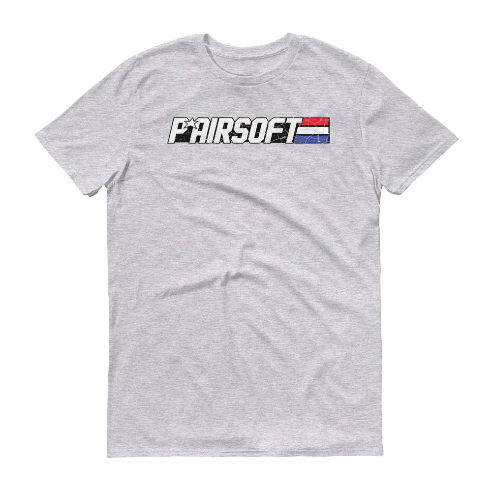 P* Airsoft RETRO logo Short-Sleeve T-Shirt - Image 11