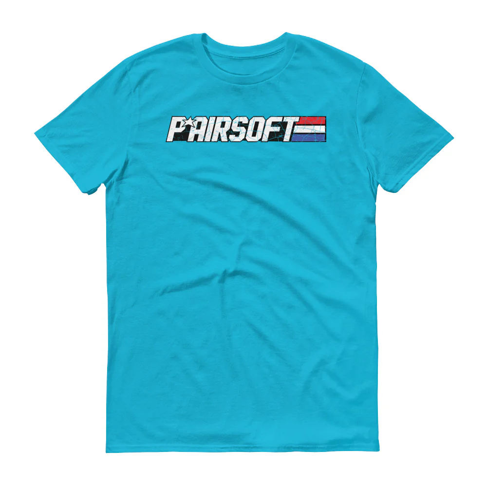 P* Airsoft RETRO logo Short-Sleeve T-Shirt - Image 14