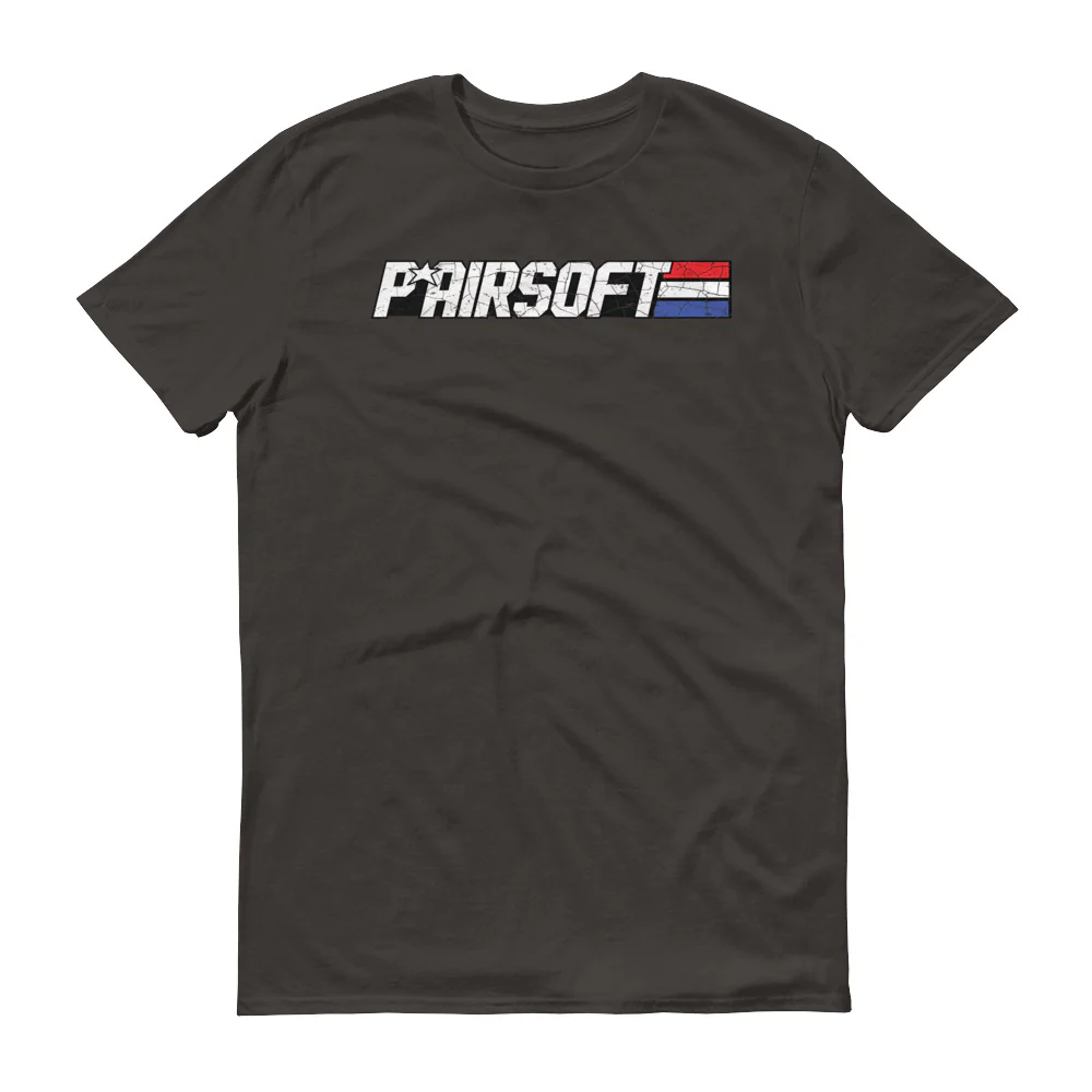 P* Airsoft RETRO logo Short-Sleeve T-Shirt - Image 3