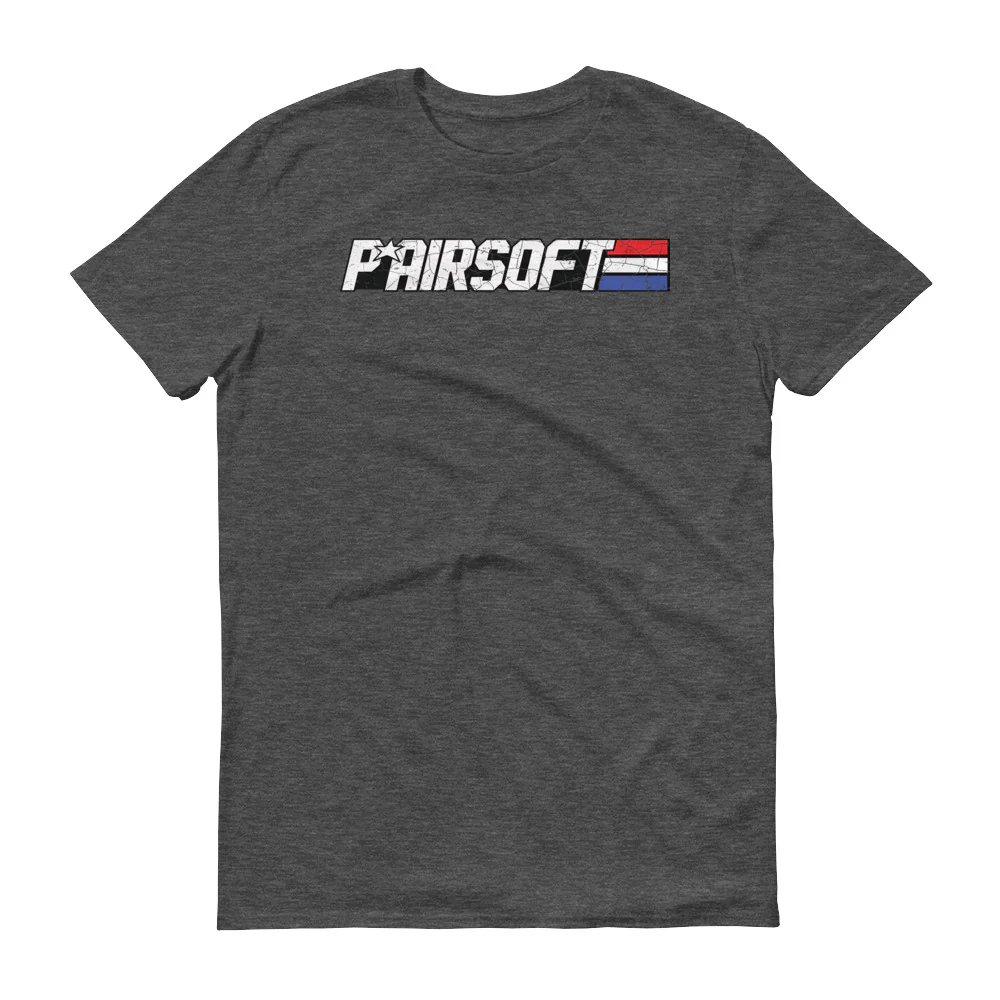 P* Airsoft RETRO logo Short-Sleeve T-Shirt - Image 5