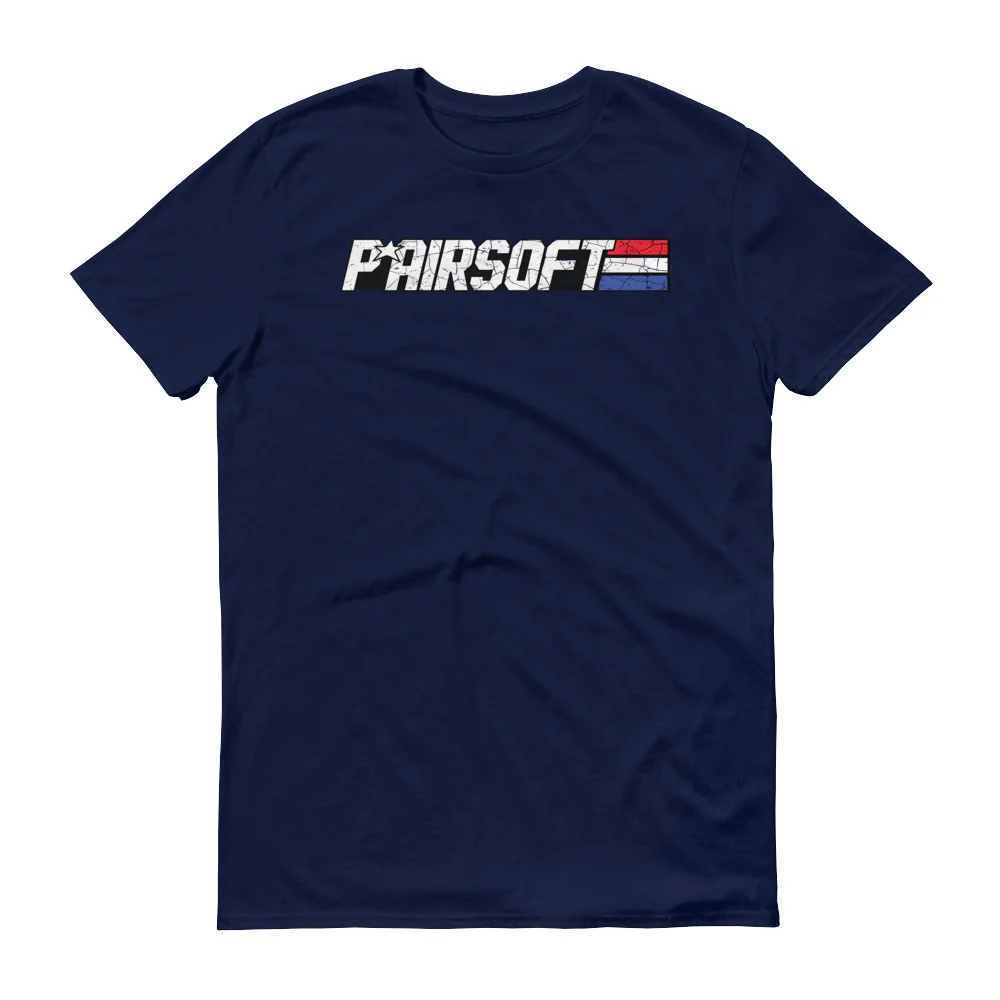 P* Airsoft RETRO logo Short-Sleeve T-Shirt - Image 6