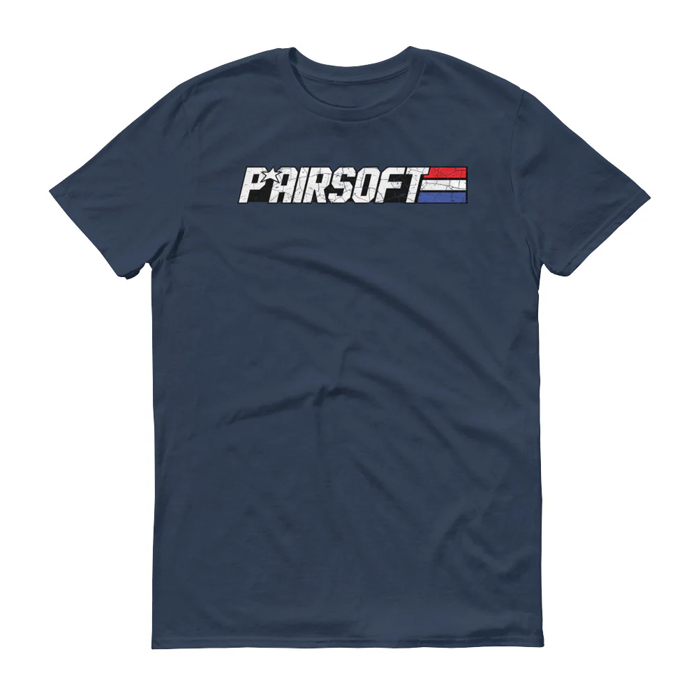 P* Airsoft RETRO logo Short-Sleeve T-Shirt - Image 7