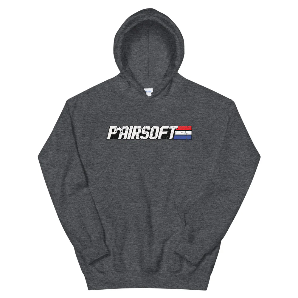 P * Airsoft RETRO logo Unisex Hoodie - Image 3