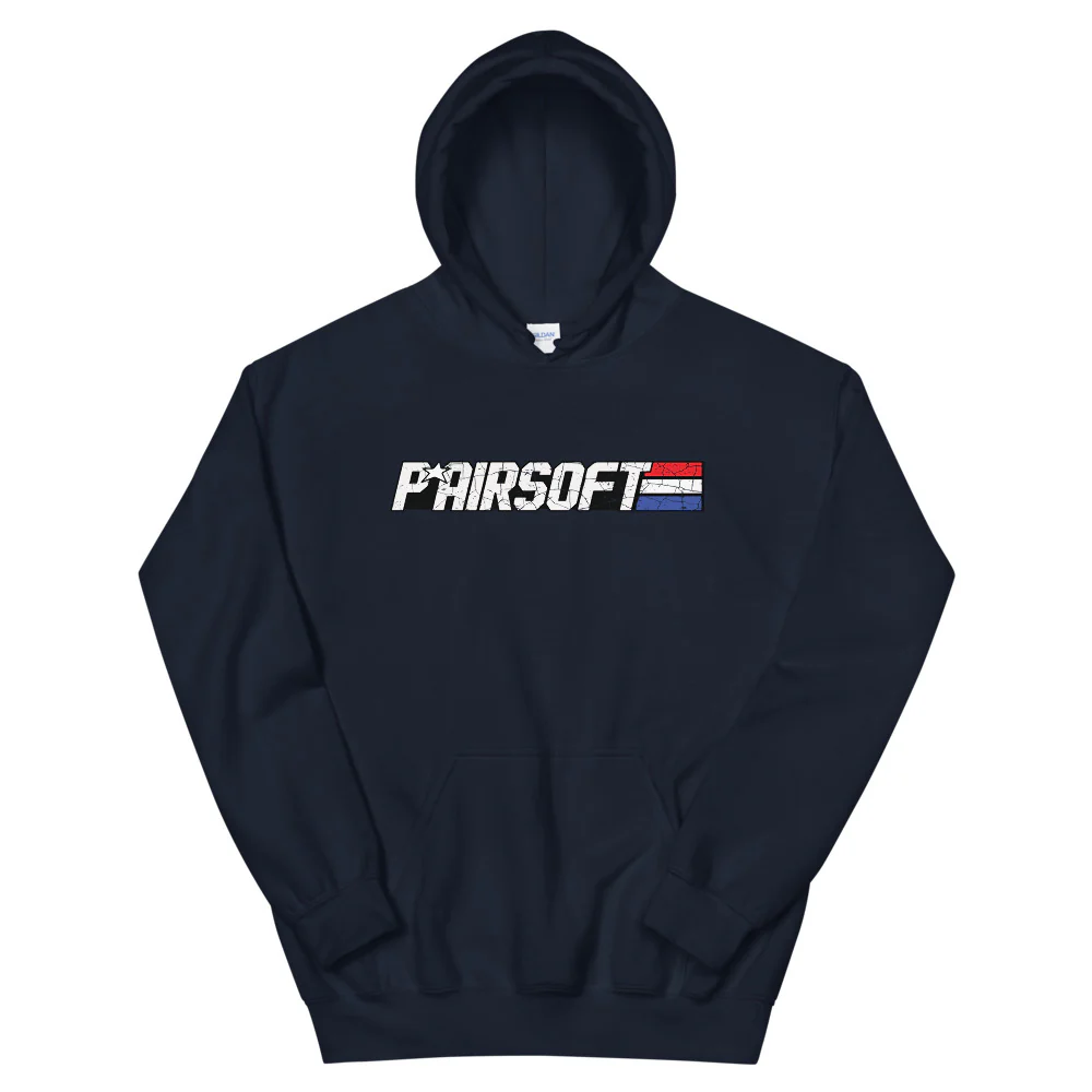 P * Airsoft RETRO logo Unisex Hoodie - Image 4