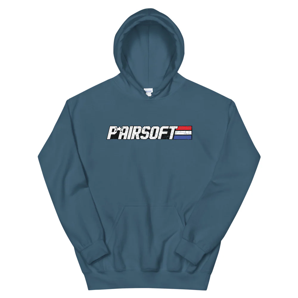 P * Airsoft RETRO logo Unisex Hoodie - Image 5