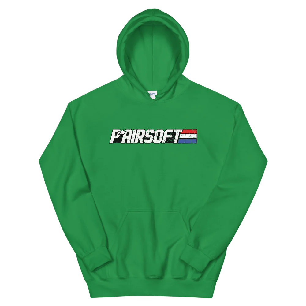 P * Airsoft RETRO logo Unisex Hoodie - Image 7