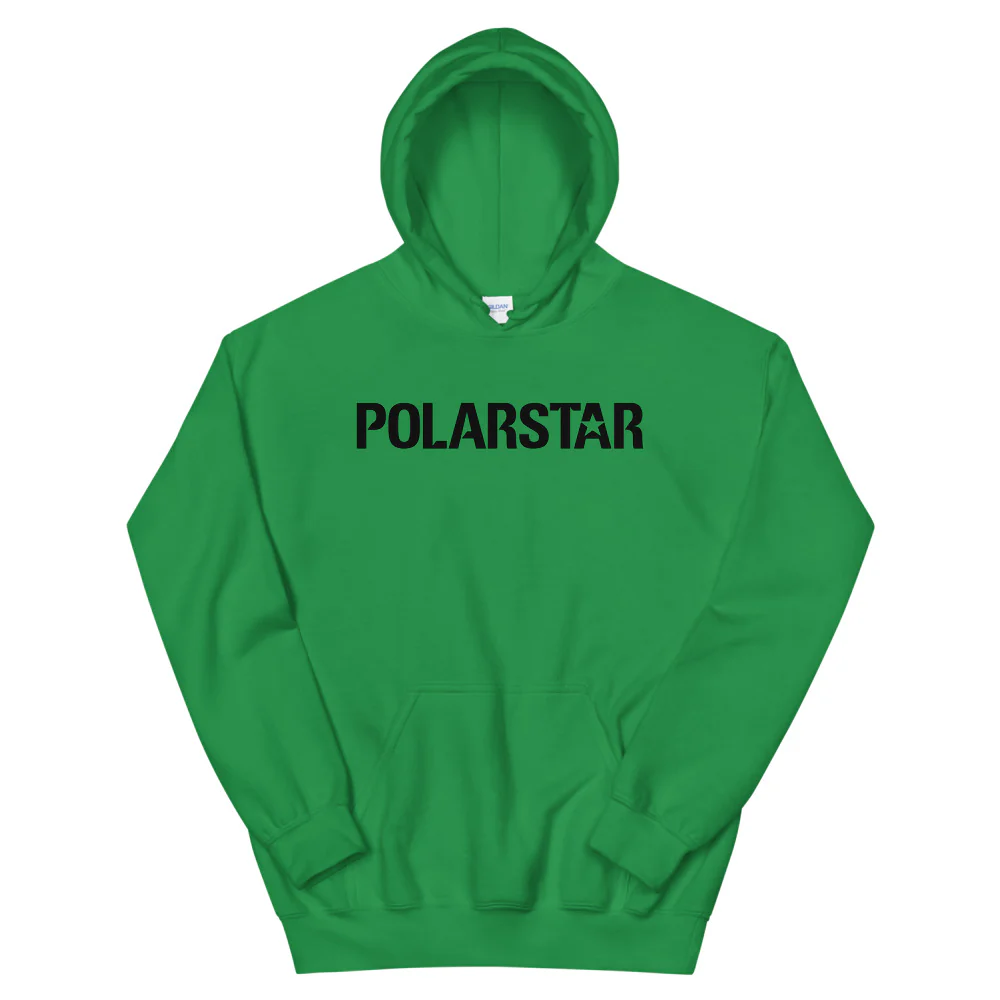 Polarstar (BLK LOGO) Unisex Hoodie - Image 4