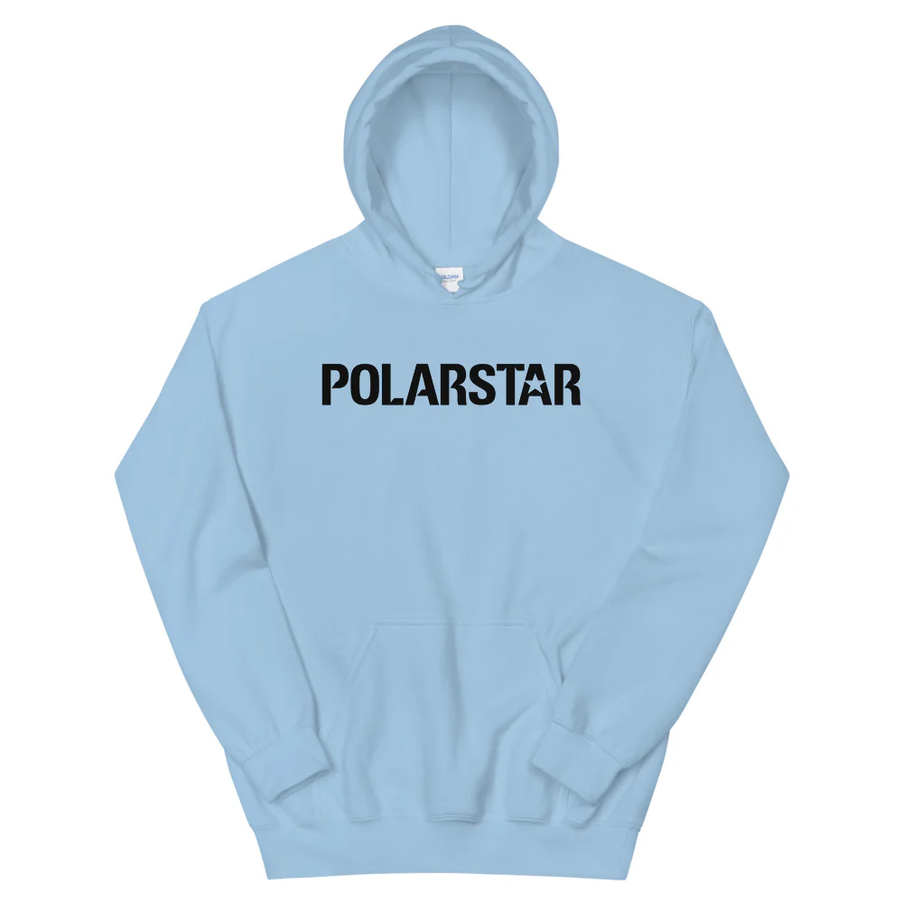 Polarstar (BLK LOGO) Unisex Hoodie - Image 5