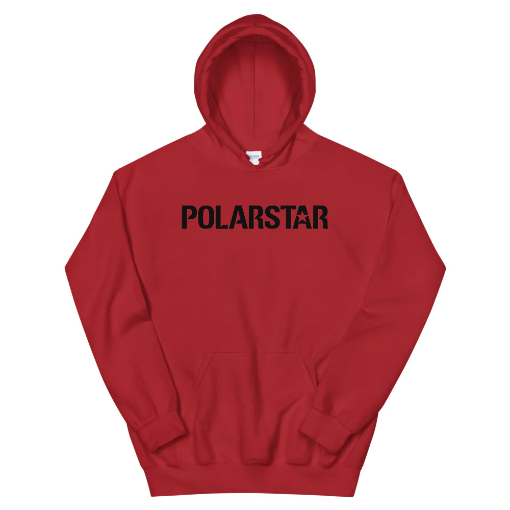 Polarstar (BLK LOGO) Unisex Hoodie - Image 7