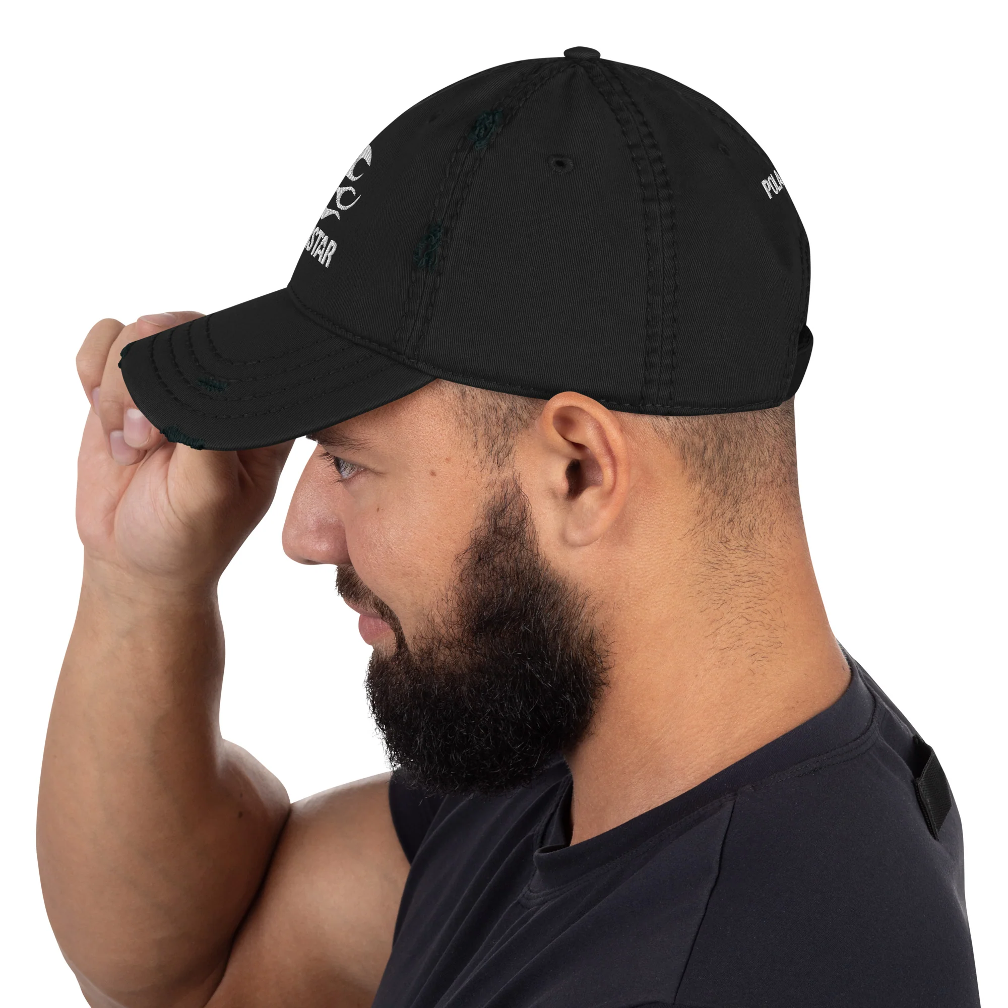 PolarStar Distressed Dad Hat - Image 3