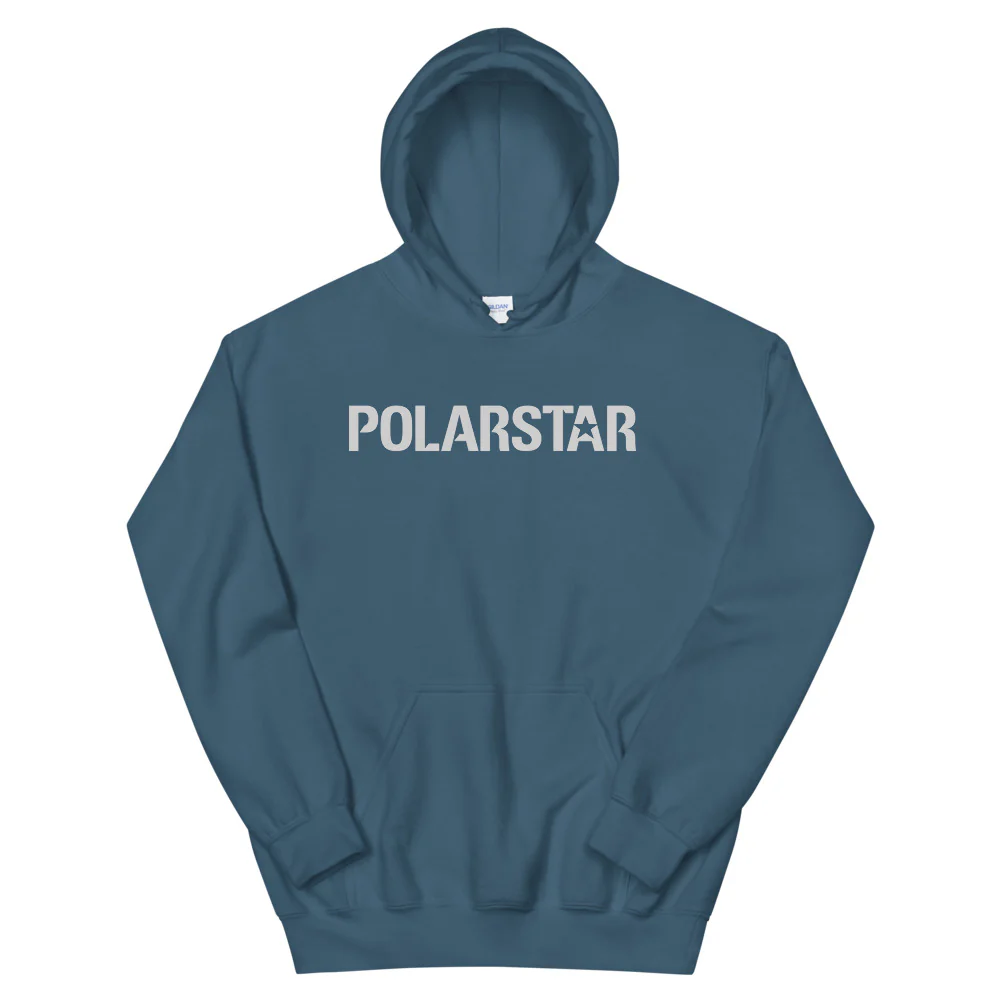 Polarstar (GRY LOGO) Unisex Hoodie - Image 4
