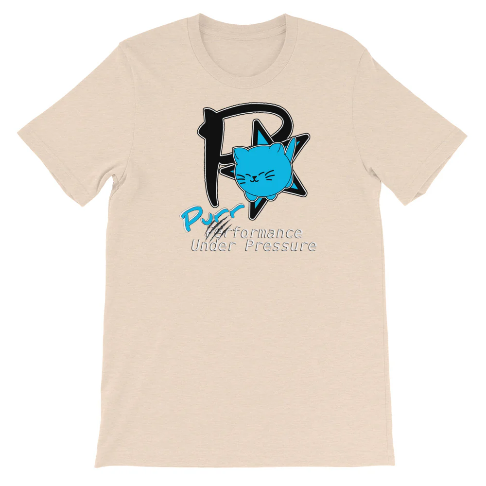 Purrformance Under Pressure - Short-Sleeve Unisex T-Shirt --- "Animal Rescue Fundraiser" - Image 8