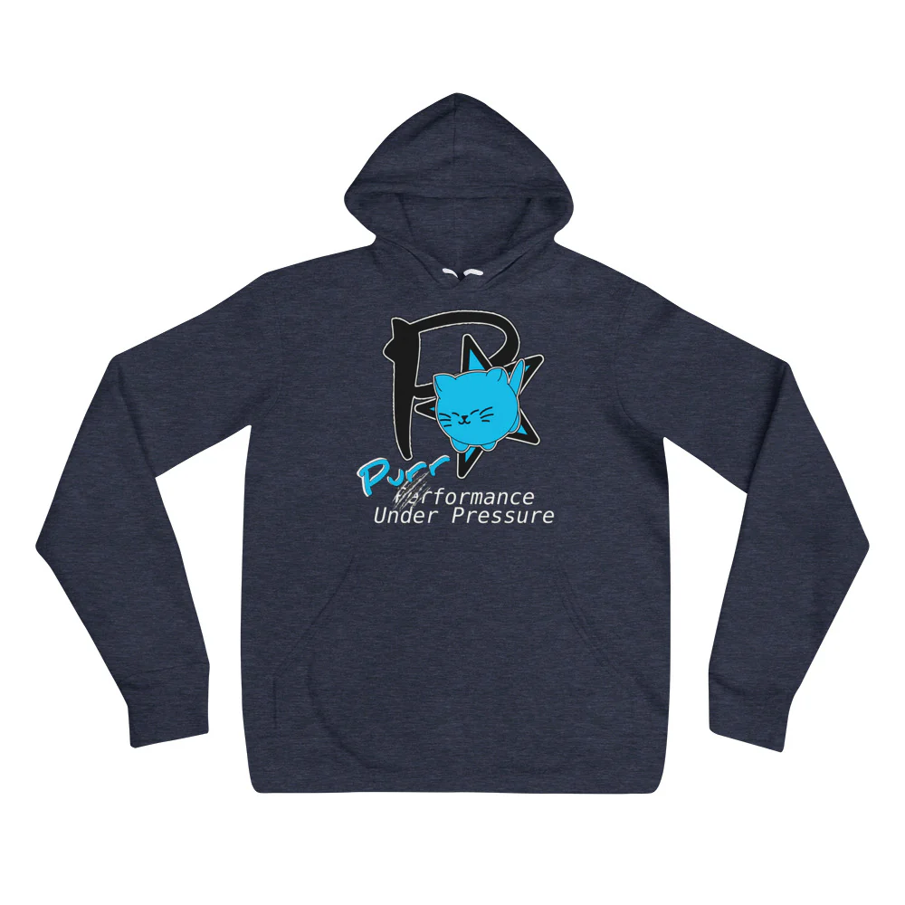 Purrformance Under Pressure Unisex hoodie --- *Animal Rescue Fundraiser" - Image 4